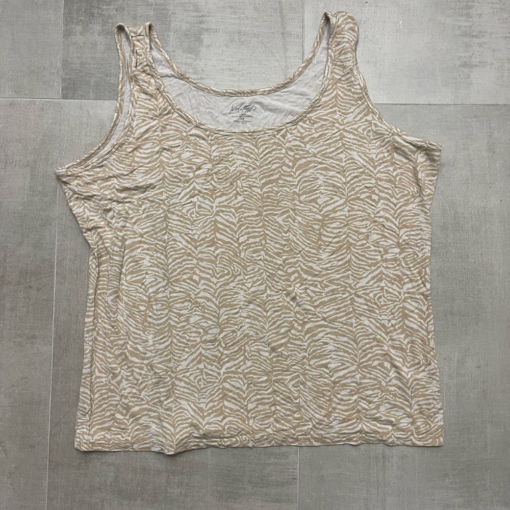 Animal Print Tank Top